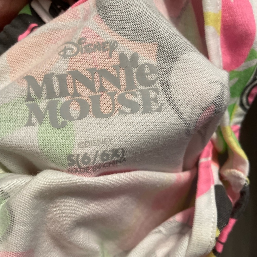 Disney Red and Floral Minnie Mouse Dresses size 6/6X - Picture 2 of 4